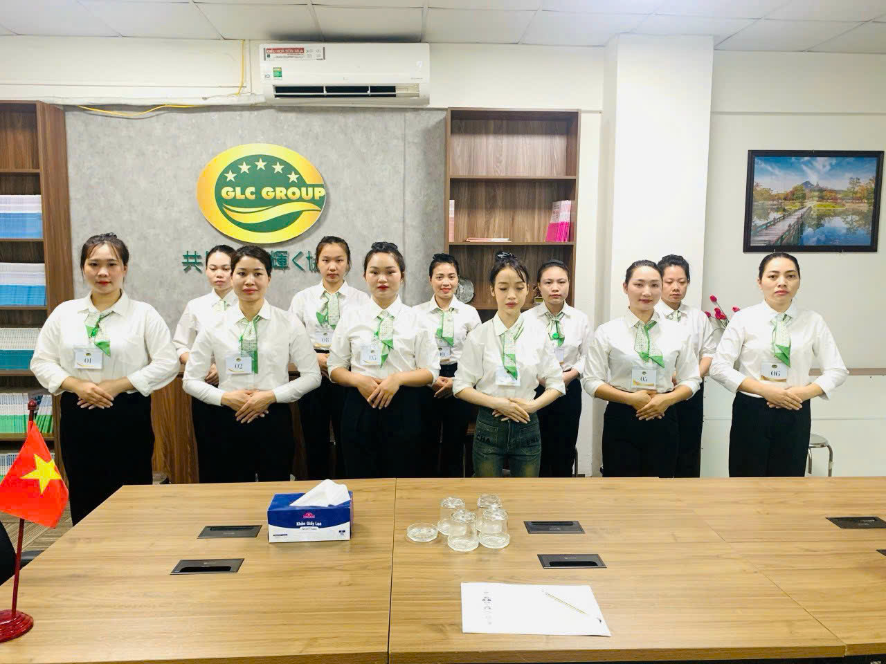 Our talented Vietnamese ladies for hotels and restaurants.